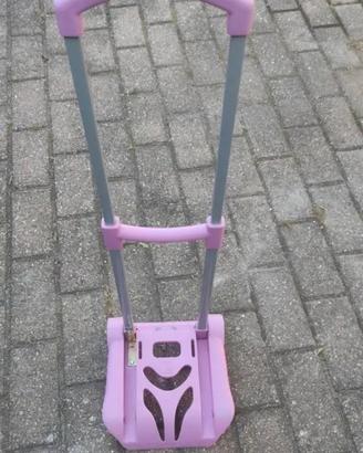 Carrellino trolley per zaino scuola
