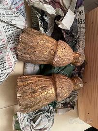 coppia antichi pendenti per tenda