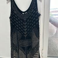 Vestito nuovo elegante laminato MANGO  - tg M- a-