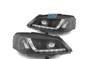 FARI OPEL ASTRA G 94-97 LUCE DIURNA A LED FONDO NE