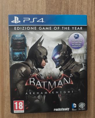 Batman arkham-knight: edizione game of the year