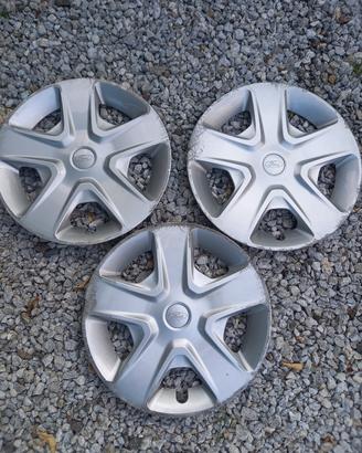 Set di 3 copricerchi originali Ford Fiesta