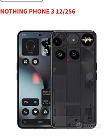 Nothing Phone 3 12/256 GB 1 MESE DI VITA 