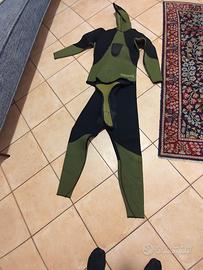 Muta subacquea pesca 