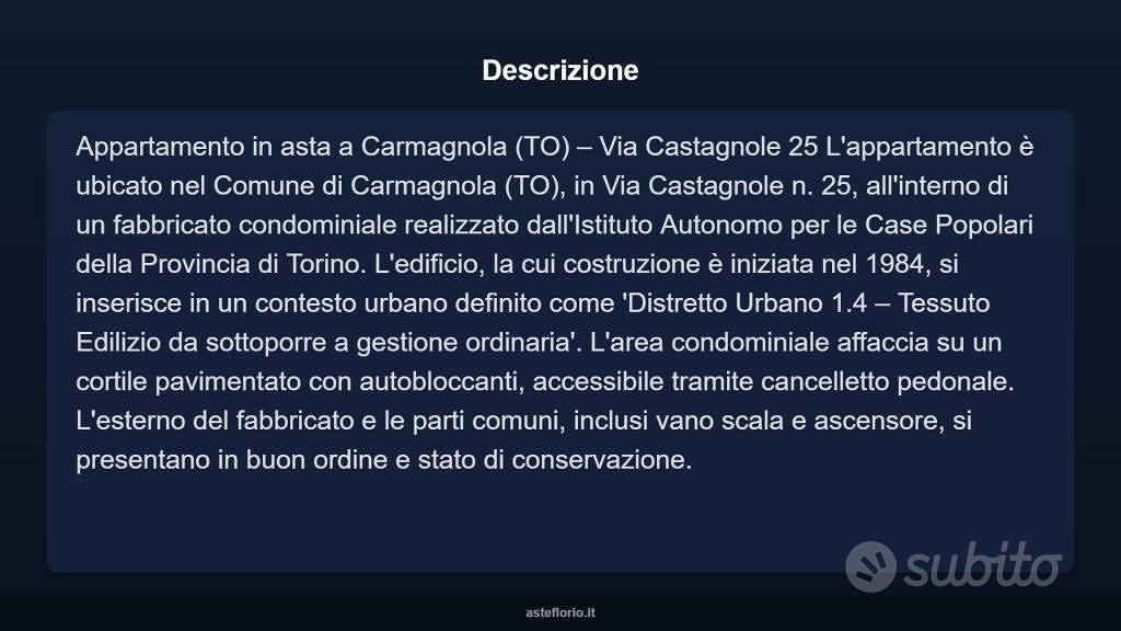 Appartamento – Carmagnola, Salsasio - Vista 5