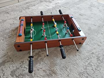 Calcio Balilla da Tavolo in Legno