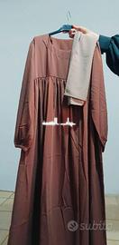 abito con hijab mezza XL nuovo 
