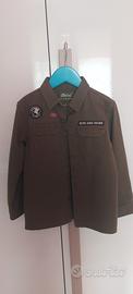 camicia/ giacca militare bambino 4/5 anni