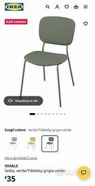 sedie verdi Vihals ikea