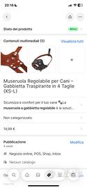 Museruola regolabile