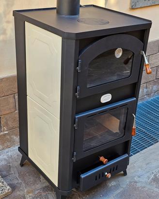 Termostufa idro 21kw a Legna Forno Termosifoni  co