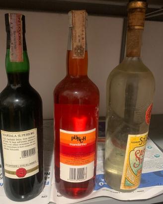 Lotto storico liquori vintage anni 60/70