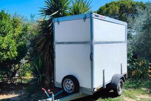 Rimorchio ellebi furgonato