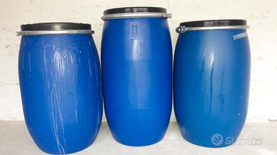 bidone con tappo ermetico