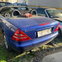 Ricambi mercedes slk 2002 r170 cabrio benzina 111
