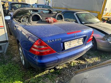 Ricambi mercedes slk 2002 r170 cabrio benzina 111