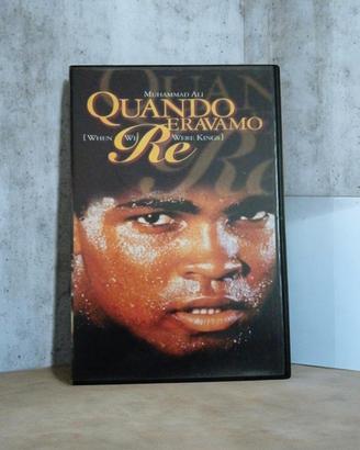VHS Documentario Quando Eravamo Re Muhammad Ali