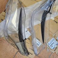 Vetri fari bmw e60 con led sopracciglio arancione 