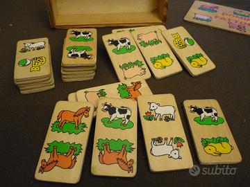 VINTAGE Giochi in Legno per età > 3 anni