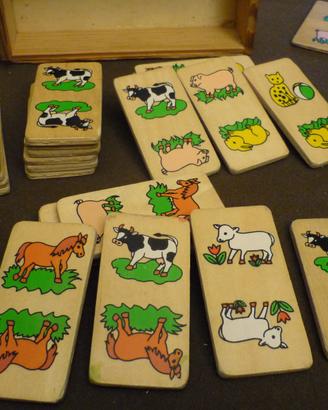 VINTAGE Giochi in Legno per età > 3 anni