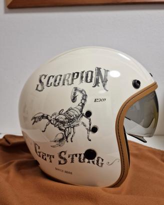 Casco jet Scorpion vintage