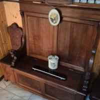cassapanca con schienale