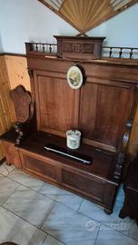 cassapanca con schienale