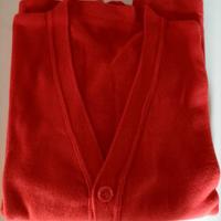 Cardigan rosso unisex