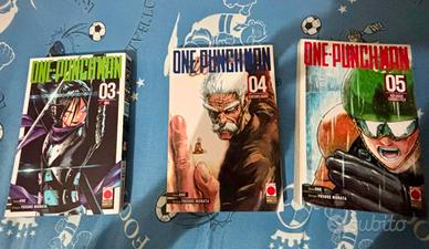 Set Manga: One Punch Man Vol. 3-4-5 (NUOVI)