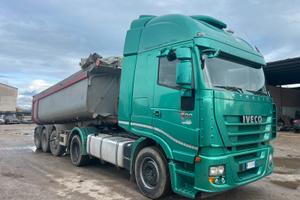Stralis 500 + semirimorchio ribaltabile 10 gomme