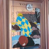 Quadro a specchio Vogue