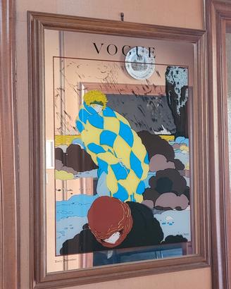 Quadro a specchio Vogue