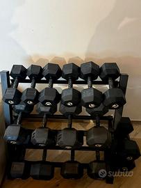 Home gym+ manubri,dischi,bilancieri lacertosus