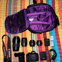 Canon Eos 700D super accessoriata