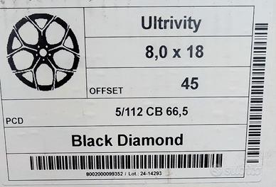 CERCHI NUOVI RAGGIO 18 POLLICI VOLKSWAGEN Passat B