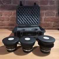 LeicaR cine set 16-35-50mm Elmarit e Summicron EF