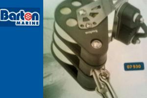 Bozzello triplo Barton Marine scotta max 14 mm