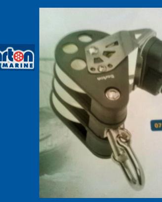Bozzello triplo Barton Marine scotta max 14 mm
