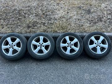 Cerchi lega MSW 16'' (graffiati) + gomme invernali