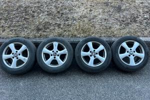Cerchi lega MSW 16'' (graffiati) + gomme invernali