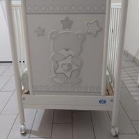 Lettino Pali  modello Birba + materasso