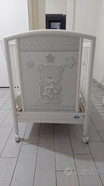 Lettino Pali  modello Birba + materasso