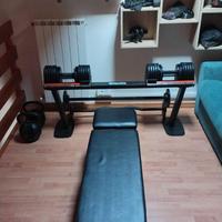 PANCA PESI MANUBRI BILANCIERI KETTEBEL