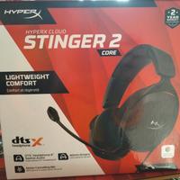 Cuffie Hyperx da gaming, con cavo aux