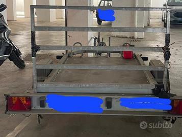 Rimorchio  Ellebi LB 500M  per trasporto Moto e co