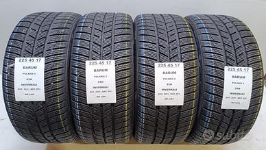 4 GOMME 225 45 17 BARUMM INV RIF3399