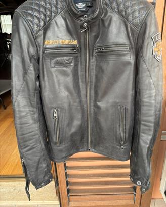 Giacca in pelle Harley Davidson del 115^
