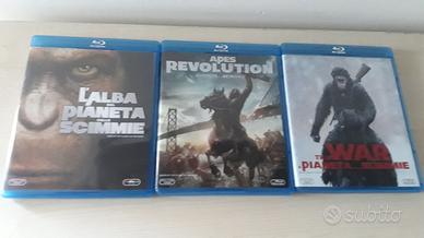 Il Pianeta delle Scimmie - Trilogia blu-ray