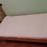 letto tarva ikea singolo con materasso