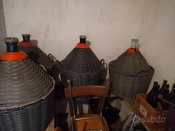 damigiane semi nuove 54 l